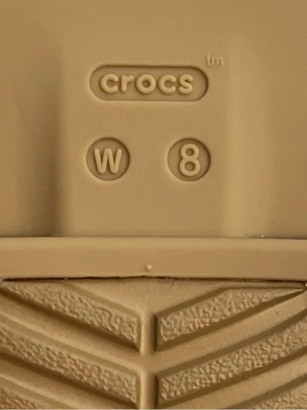 Crocs Size 8 Tulum Strappy Sandal Shoes Orange - Picture 4 of 5